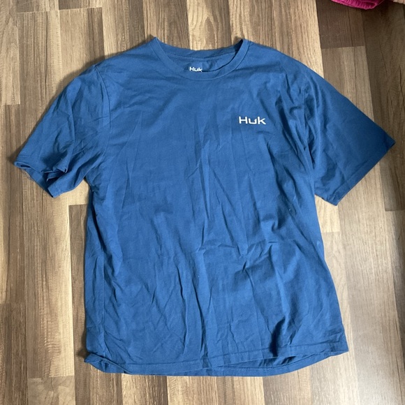 Huk Classic Blue Tee XL - Picture 1 of 6